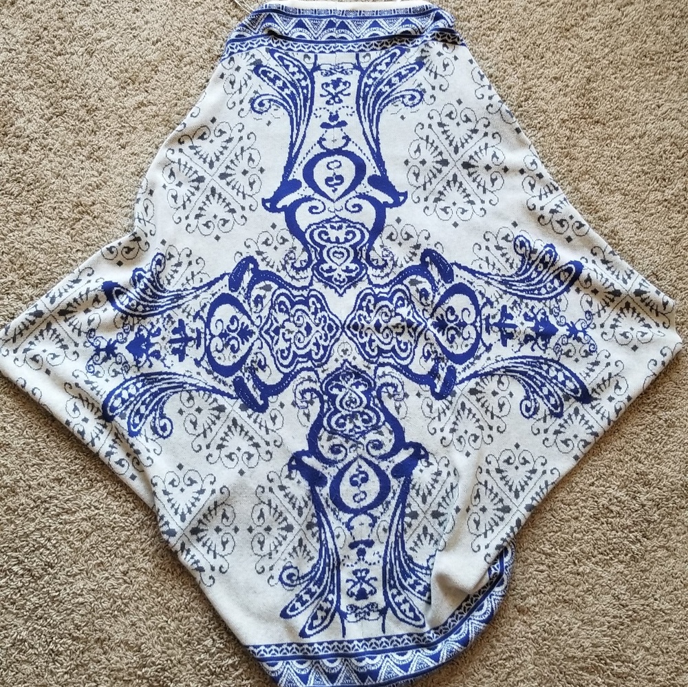 Francesca's sweater shawl